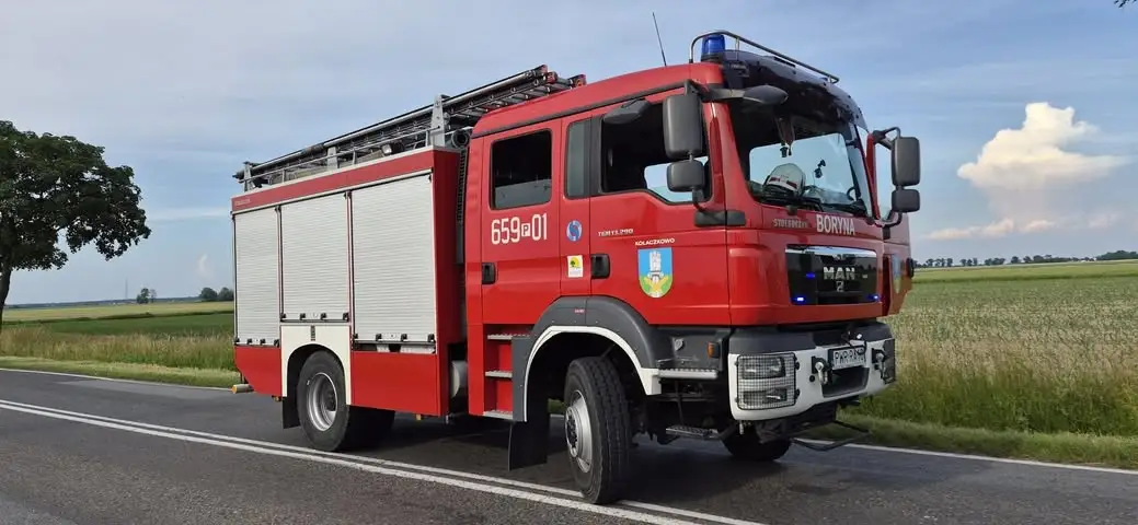 Wypadek w Nowej Wsi Królewskiej – interweniowały służby ratunkowe