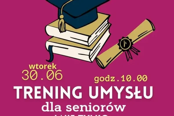 Ostatni w tym roku Trening Umysłu dla Seniorów w bibliotece w Pyzdrach