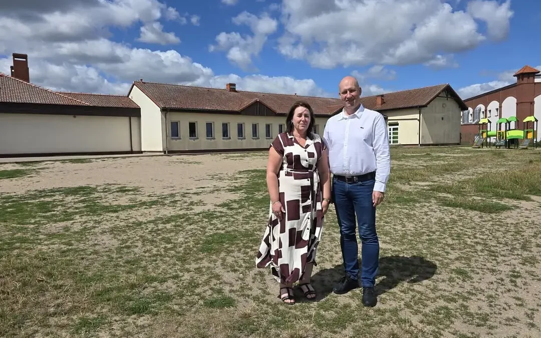 Gmina Miłosław z dotacją na zieloną strefę przy szkole