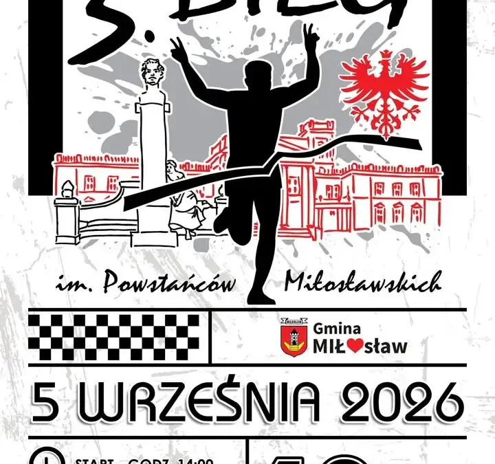 Bieg im. Powstańców Miłosławskich – zapisy już otwarte