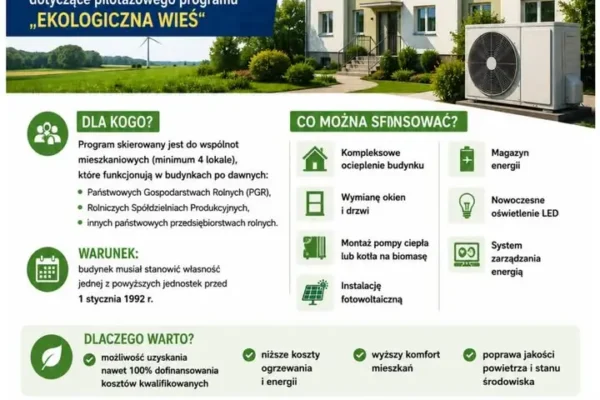 Gmina Kołaczkowo zaprasza na spotkanie o programie „Ekologiczna Wieś”