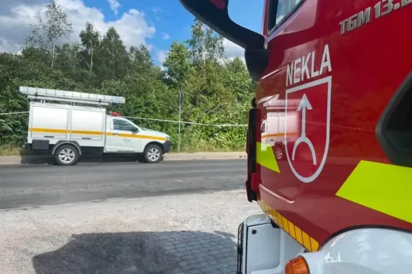 Trzy interwencje OSP Nekla w ciągu tygodnia: zerwane linie i powalone drzewo