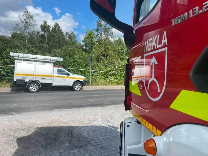 Trzy interwencje OSP Nekla w ciągu tygodnia: zerwane linie i powalone drzewo