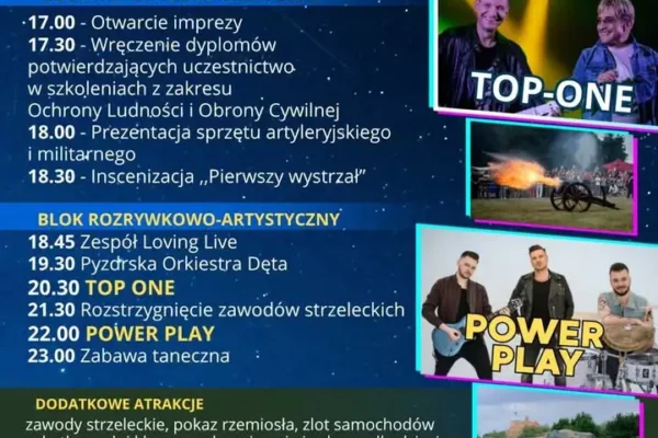 Wystrzałowe Pyzdry: Militarna podróż w czasie na Stadionie Zawarciańskim