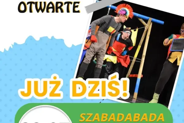 Teatr Fuzja z „Szabadabada” na skateparku w Nekli – bezpłatne widowisko dla dzieci