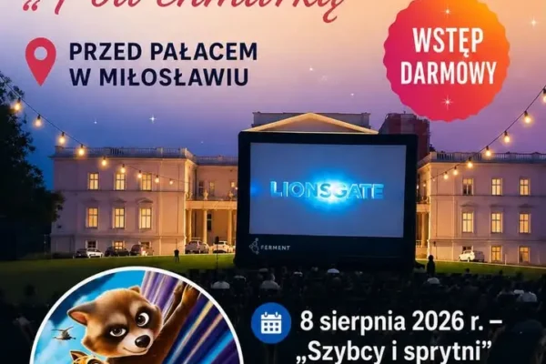 Kino plenerowe w Miłosławiu: film „Szybcy i sprytni” 8 sierpnia