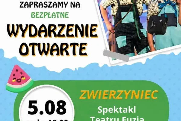 Bezpłatny spektakl „Zwierzyniec” w Nekli – zaproszenie na rodzinne popołudnie