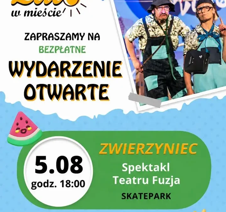Bezpłatny spektakl „Zwierzyniec” w Nekli – zaproszenie na rodzinne popołudnie