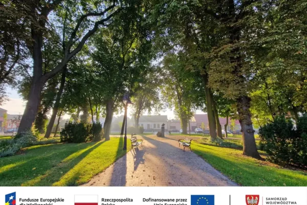 Pyzdry z unijnym dofinansowaniem na rewitalizację zieleni w centrum miasta