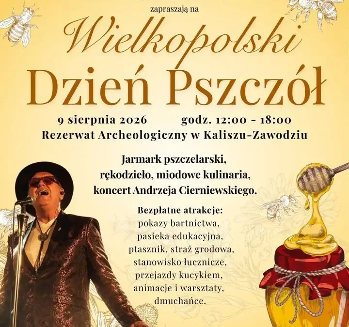 Wielkopolski Dzień Pszczół w Kaliszu – święto miodu i tradycji pszczelarskich