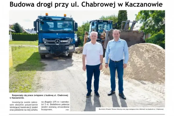 Wieści z Ratusza nr 32: Nowa droga, agregaty prądotwórcze i jubileusz VW we Wrześni