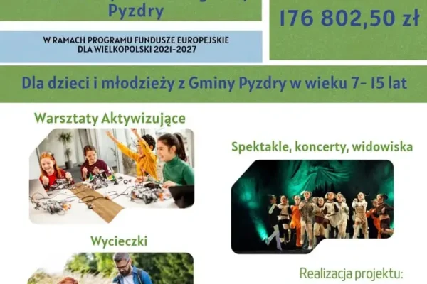 Pyzdry pozyskały unijne wsparcie na aktywizację dzieci i młodzieży