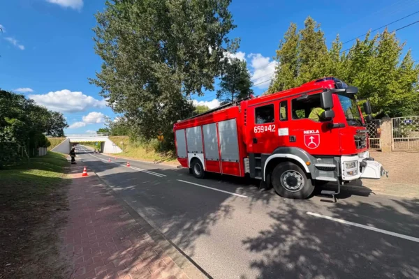 OSP Nekla podsumowuje sierpień i wrzesień: pożar trawy, wypadki i interwencje medyczne