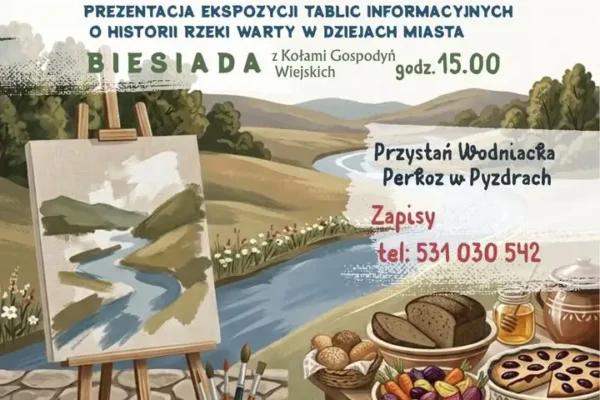 Plener malarski i biesiada dla seniorów w Pyzdrach – 25 września
