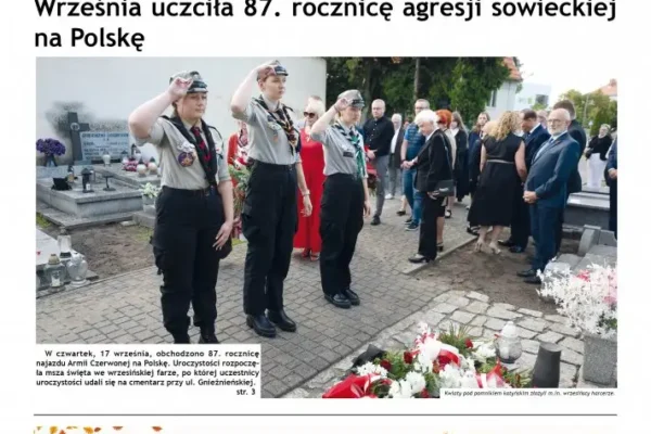 Wieści z Ratusza: Września uczciła rocznicę agresji sowieckiej i podsumowała Letnią Ligę LZS